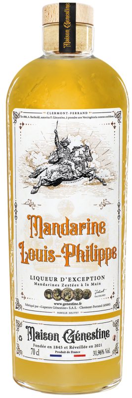 Bouteille MANDARINE LOUIS PHILIPPE — DISTILLERIE GENESTINE