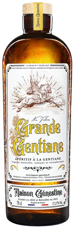 Bouteille GRANDE GENTIANE — DISTILLERIE GENESTINE