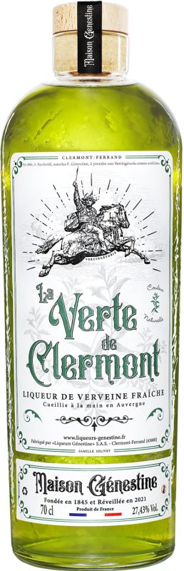 Bouteille VERTE DE CLERMONT — DISTILLERIE GENESTINE