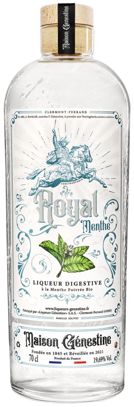 Bouteille ROYAL MENTHE — DISTILLERIE GENESTINE