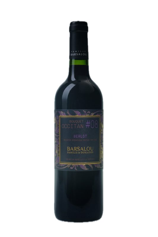 Bouteille Bouquet Occitan #08 Merlot — LES DOMAINES BARSALOU