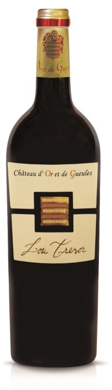 Bouteille Lou Tresor — Château d'or et de gueules