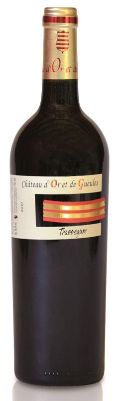 Bouteille Trassegum — Château d'or et de gueules