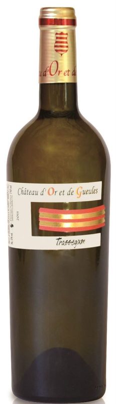 Bouteille Trassegum — Château d'or et de gueules