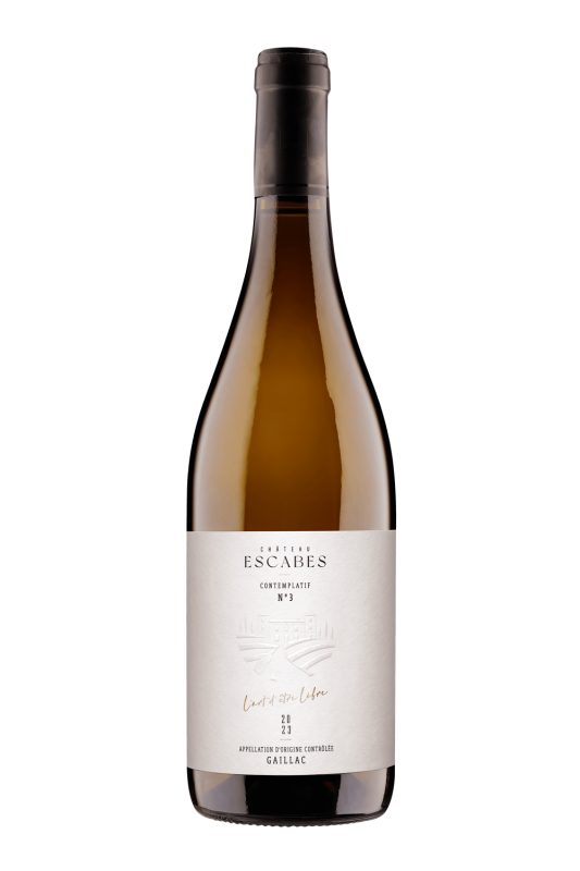 Bouteille Contemplatif N°3 — Château ESCABES