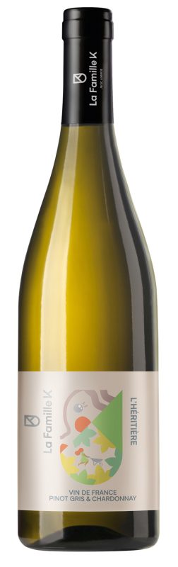 Bouteille L'Héritière — La Famille K