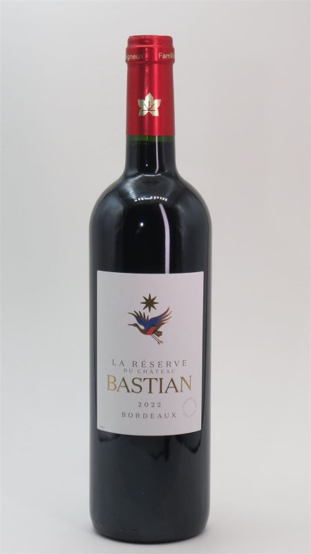 Bouteille La Réserve du Château Bastian — Famille Savigneux