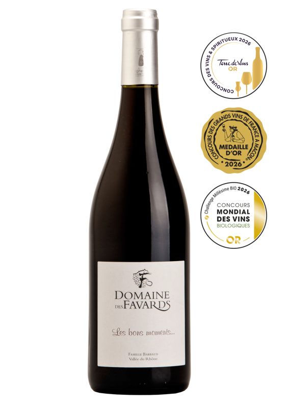 Bouteille Les bons moments — Domaine des Favards