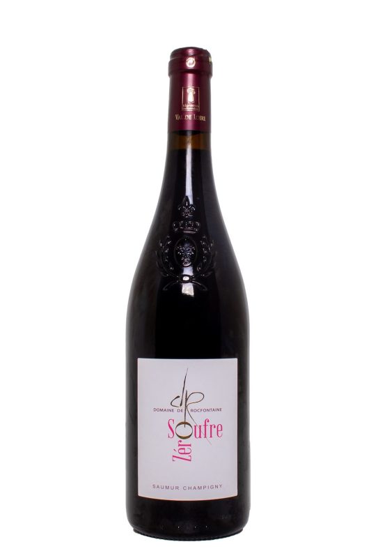 Bouteille Zéro Soufre — Domaine de RocFontaine