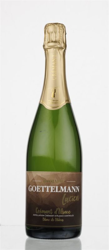 Bouteille CREMANT D'ALSACE BLANC DE BLANC BRUT 2023 — Domaine Goettelmann Lucien
