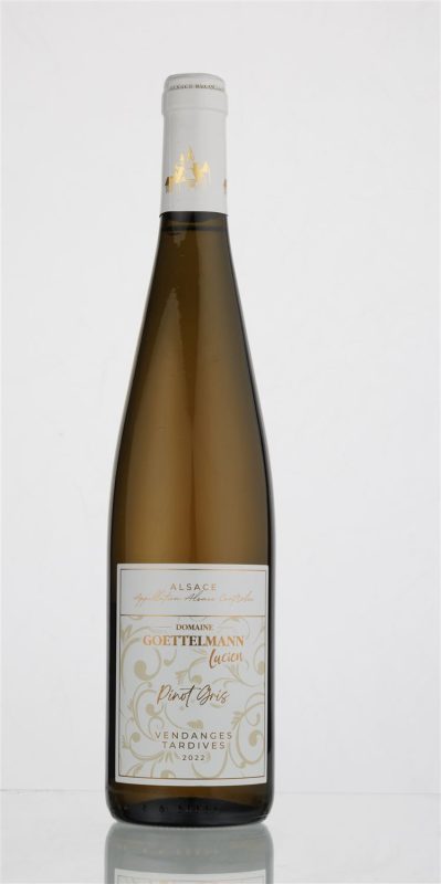 Bouteille PINOT GRIS VENDANGES TARDIVES — Domaine Goettelmann Lucien