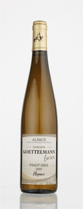 Bouteille PINOT GRIS CUVEE ELEGANCE 2017 — Domaine Goettelmann Lucien