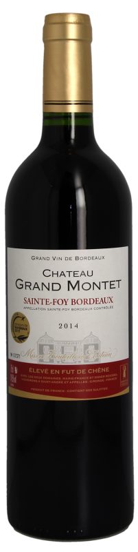 Bouteille Sainte-Foy-Bordeaux Rouge — Château Grand Montet