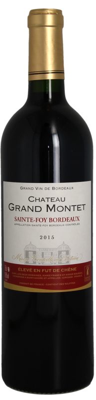 Bouteille Sainte-Foy-Bordeaux Rouge — Château Grand Montet