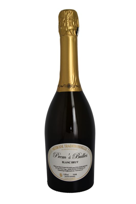 Bouteille Méthode Traditionnelle "prem's bulles" — Domaine Les Graves-Ségonzac