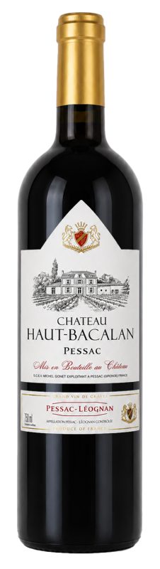 Bouteille Pessac-Léognan Rouge — Château Haut-Bacalan