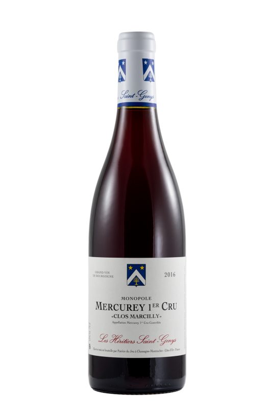 Bouteille Clos Marcilly — Les Héritiers Saint-Genys