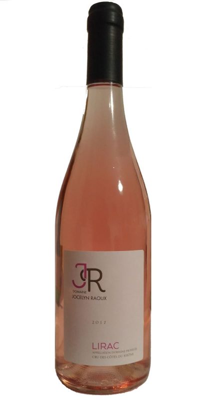 Bouteille Lirac Rosé — Domaine Jocelyn Raoux
