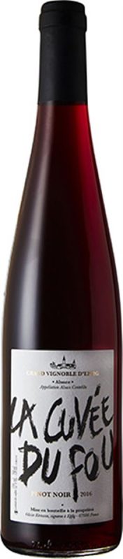 Bouteille Pinot noir "La cuvée du fou" — Domaine Kirmann