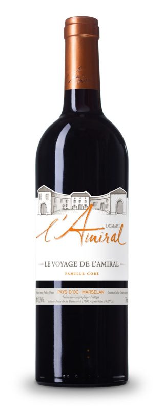 Bouteille LE VOYAGE DE L'AMIRAL — DOMAINE L'AMIRAL