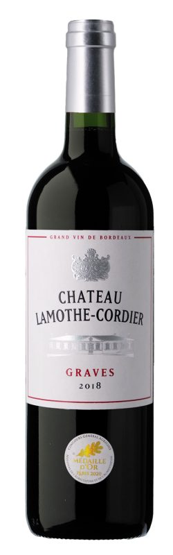 Bouteille Graves Rouge — Chateau Lamothe-Cordier