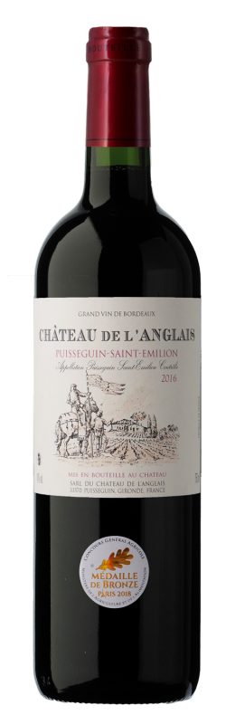 Bouteille Puisseguin-Saint-Emilion Rouge — Château de l'Anglais