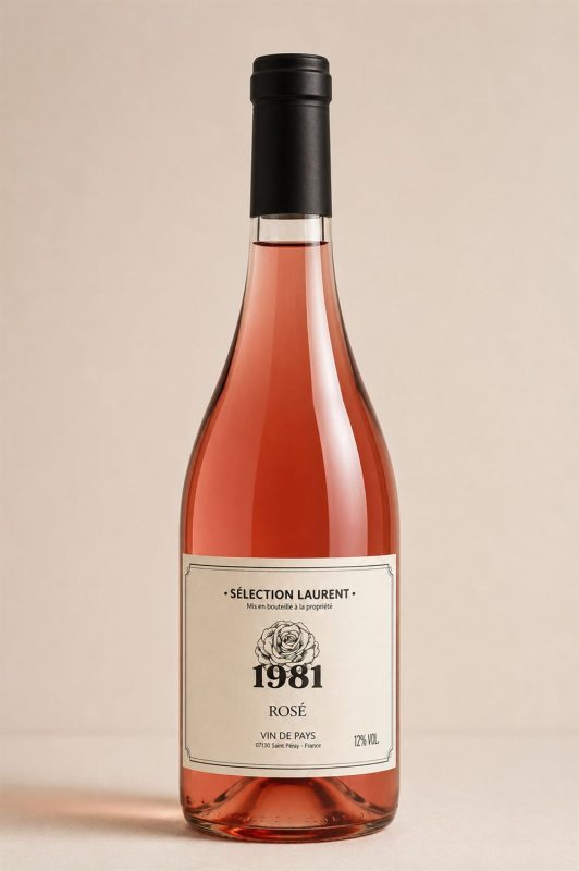 Bouteille 1981 — Domaine laurent maxence