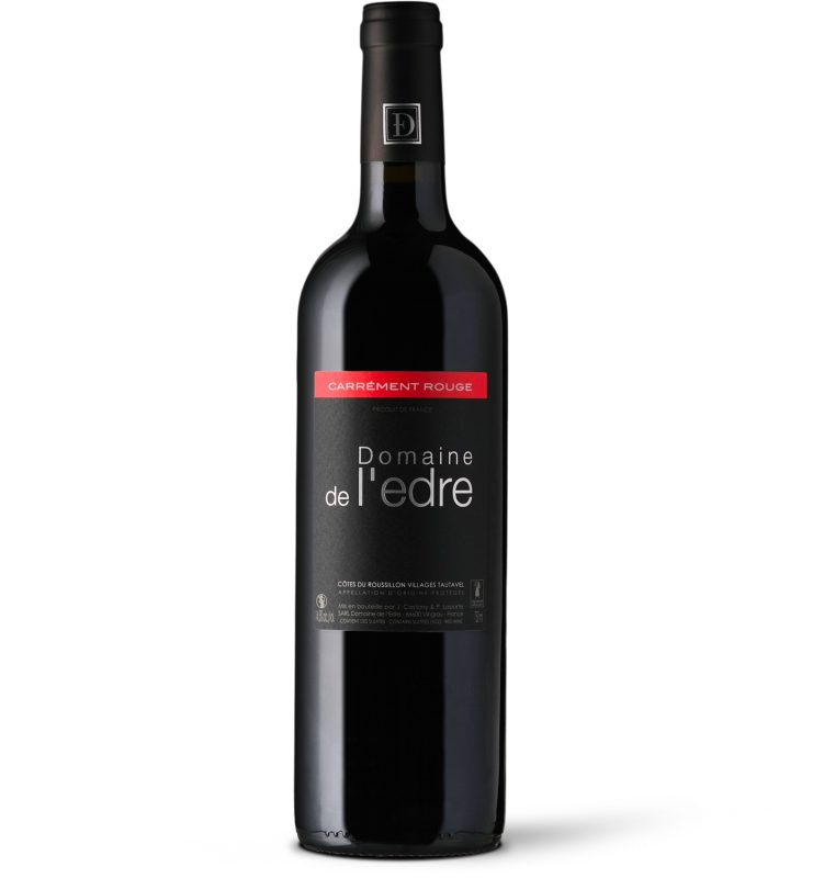 Bouteille Carrément Rouge — Domaine de l'Edre