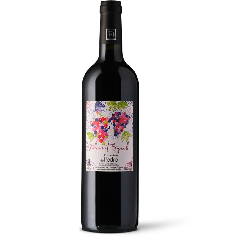 Bouteille Joliment Syrah — Domaine de l'Edre