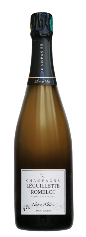 Bouteille Notes Noires 100% Meunier - Millésime 2018 — Leguillette - Romelot