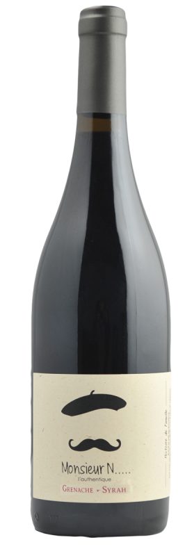 Bouteille Monsieur N... GRENACHE-SYRAH — Maison François-Xavier Nicolas