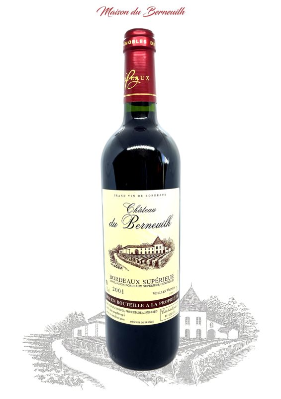 Bouteille Château du Berneuilh 2001 — Maison Du Berneuilh Vignobles Noriega