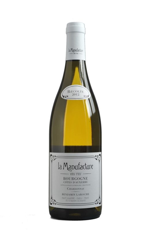 Bouteille Bourgogne Côtes d'Auxerre, Chardonnay — La Manufacture