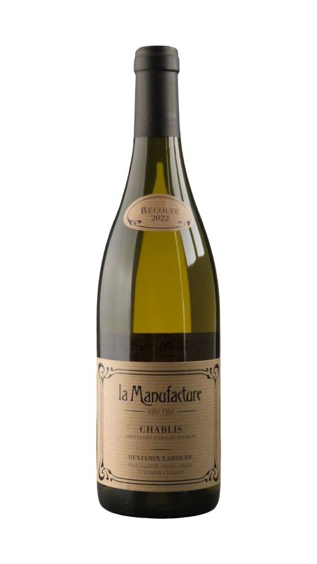 Bouteille Chablis Agriculture Biologique — La Manufacture