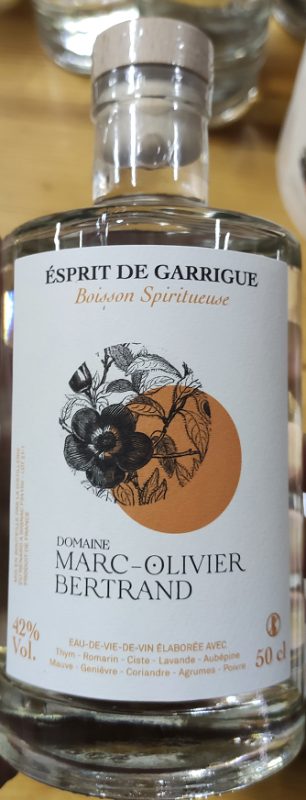 Bouteille Esprit de Garrigue — Domaine Marc-Olivier BERTRAND