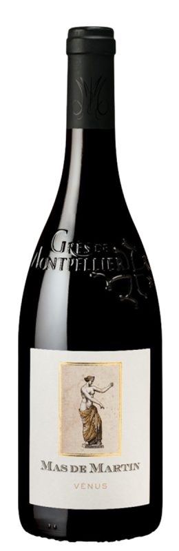 Bouteille VENUS Grès de Montpellier — Mas de Martin