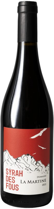 Bouteille Syrah des Fous — Domaine La Martine
