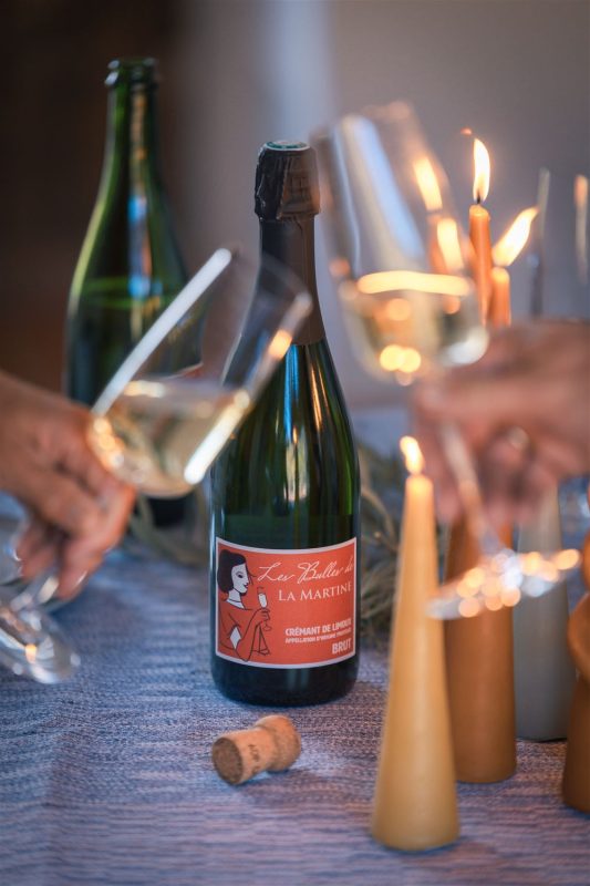 Bouteille Les Bulles de La Martine — Domaine La Martine