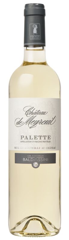 Bouteille Palette Blanc — CHATEAU DE MEYREUIL