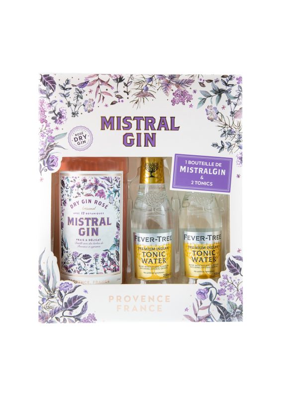 Bouteille Coffret Mistral Gin FEVER TREE — Mistral