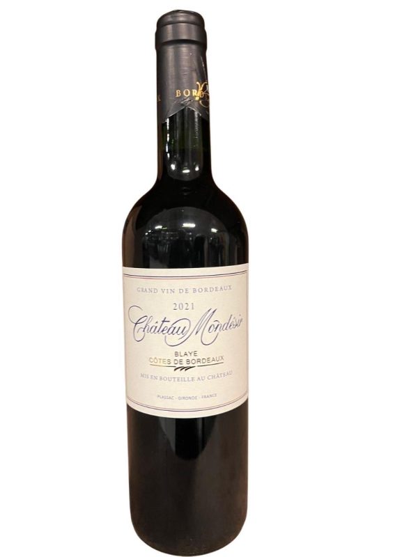 Bouteille Blaye Côtes de Bordeaux Rouge — Château Mondésir