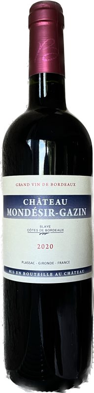 Bouteille Emu — Château Mondésir-Gazin
