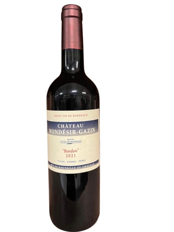 Bouteille Bardon — Château Mondésir-Gazin