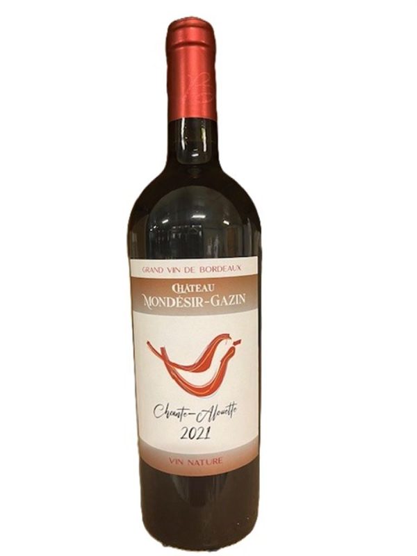 Bouteille Chante Alouette — Château Mondésir-Gazin