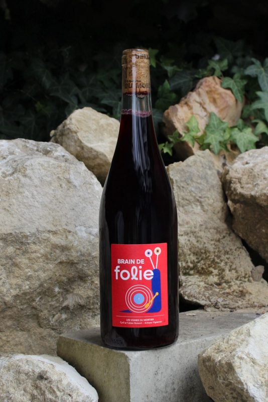 Bouteille BRAIN DE FOLIE - ROUGE — DOMAINE DU MORTIER - CYRIL ET FABIEN BOISARD