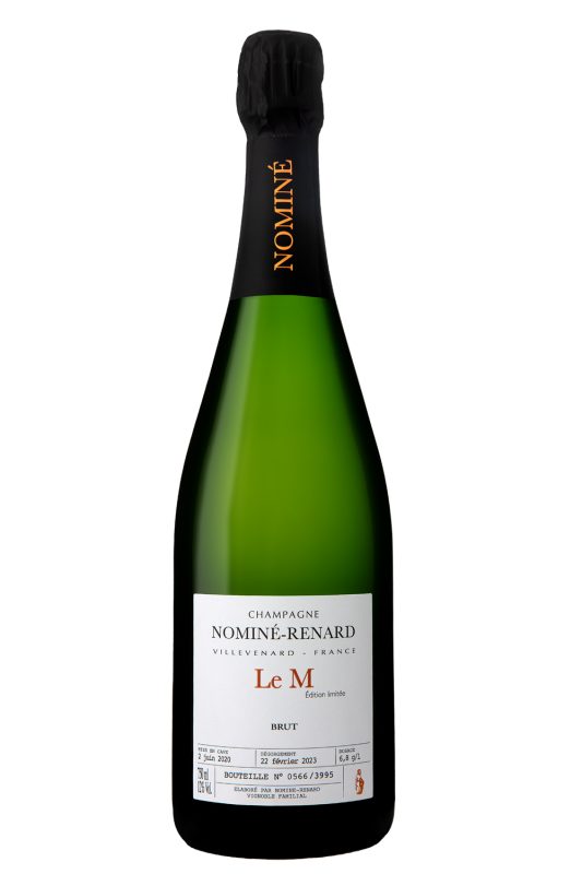 Bouteille Edition Limitée "Le M" — NOMINE RENARD