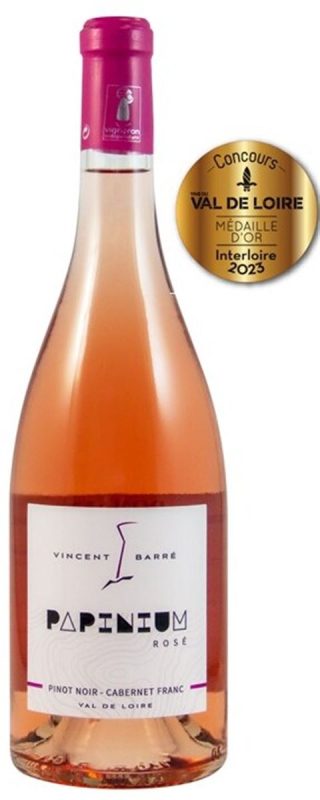 Bouteille PAPINIUM ROSÉ — Domaine de la Papinière