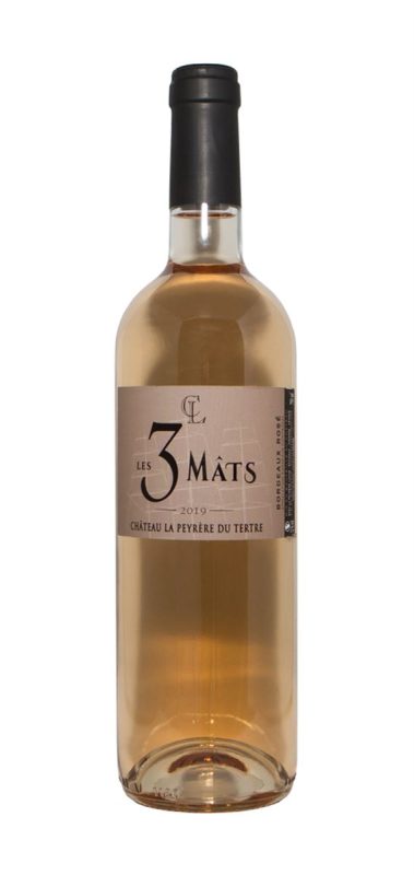 Bouteille Les 3 Mâts — Château La Peyrere du Tertre