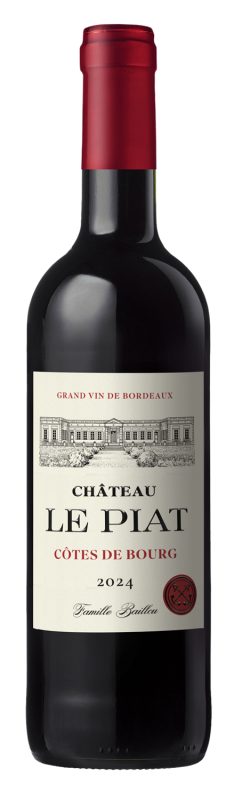 Bouteille Côtes de Bourg Rouge — Château Le Piat