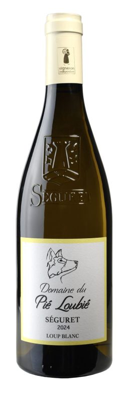 Bouteille Loup Blanc — Domaine du Pié Loubié